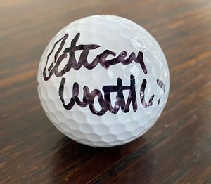 Catriona Matthew Signed "Player Ball"! Titleist #1 Golf Ball LPGA Autographed