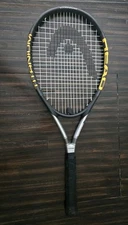 Head Ti.S1 Pro Titanium Black Yellow Silver Tennis Racquet 4-1/4" Grip EUC