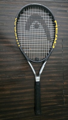Head Ti.S1 Pro Titanium Black Yellow Silver Tennis Racquet 4-1/4'' Grip EUC