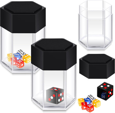 2 Sets Bomb Magic Dice Tricks Explode Explosion Dice Easy Props for Novelty Funn