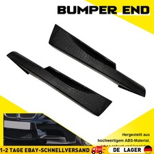 Für BMW 3er E90 E91 Limousine/Touring Facelift  Spoiler Ecken Flaps Carbon-Optik