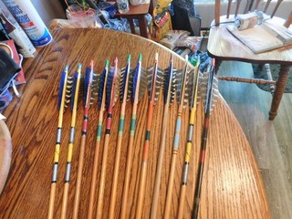 One Dozen Vintage Cedar Arrows