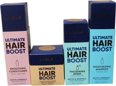 Moerie Moérie Ultimate Hair Boost Bundle Shampoo Conditioner Maske Spray Biotin