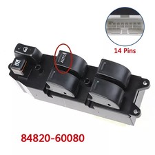 Rhd Window Lifter Switch 84820-60080 For Toyota Land Cruiser Prado 9095 Series