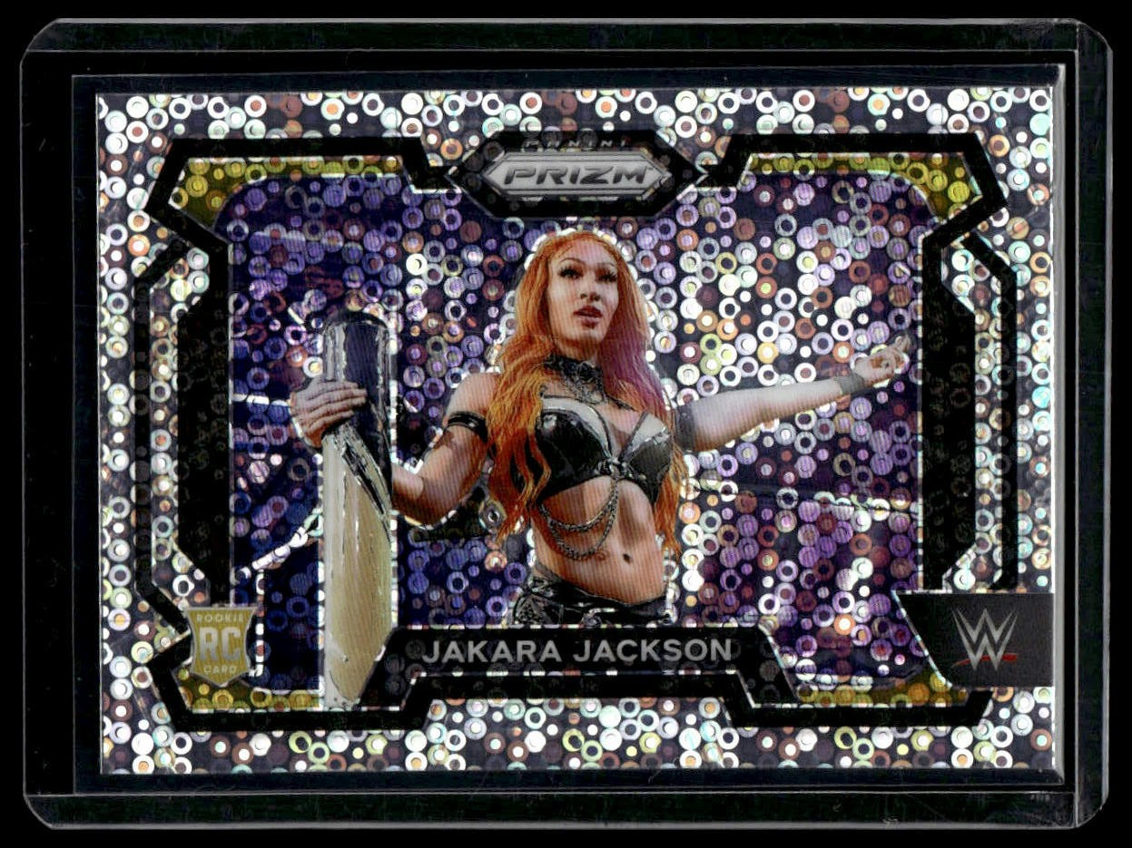 2024 Panini Prizm WWE #12 Jakara Jackson Under Card Prizms