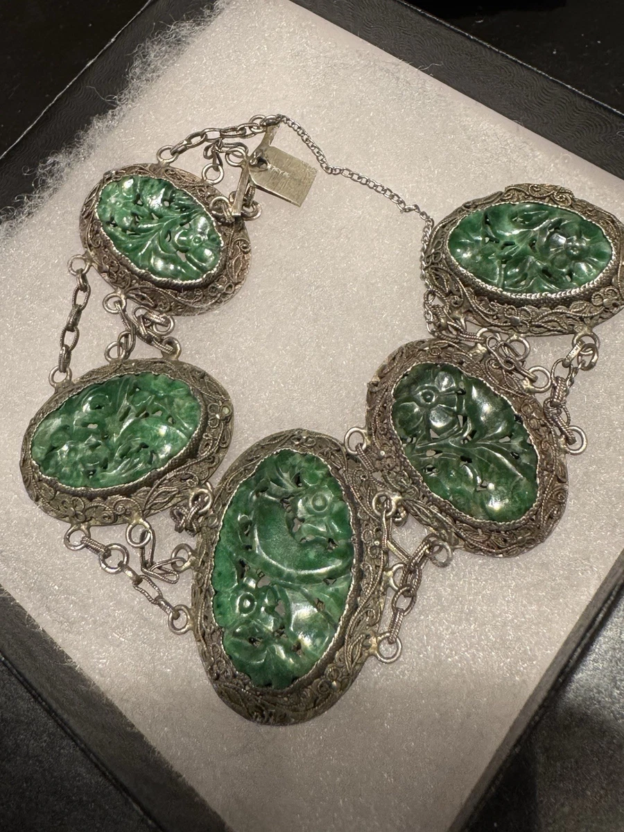 アンティーク 中国 グリーン ジェード Green Jade 1900-1940 Chinese Antiques for sale | eBay