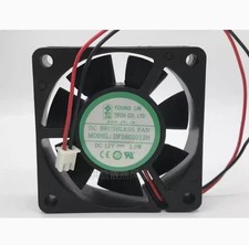 YONGLIN Yonglin 6020 DFS602012H DC12V 2.0W 2-wire 6CM silent cooling fan