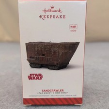 Hallmark 2014 Keepsake Star Wars Sandcrawler Magic Sound  Ornament-11-6-255