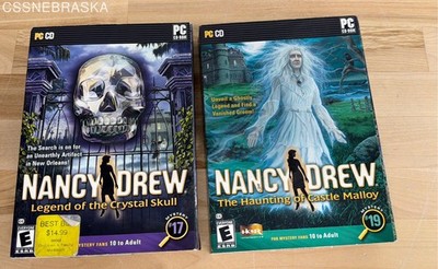 Nancy Drew: Legend of the Crystal Skull and The Haunting of Castle Malloy