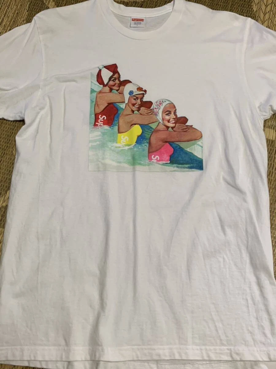 t shirt suprême suprême suprême taille L nageuse fille