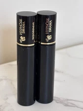 2x Lancome Hypnose Drama Mascara Excessive Black Travel Size 2ml New
