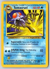 TENTACRUEL 44/62 FOSSIL 1999 on eBay