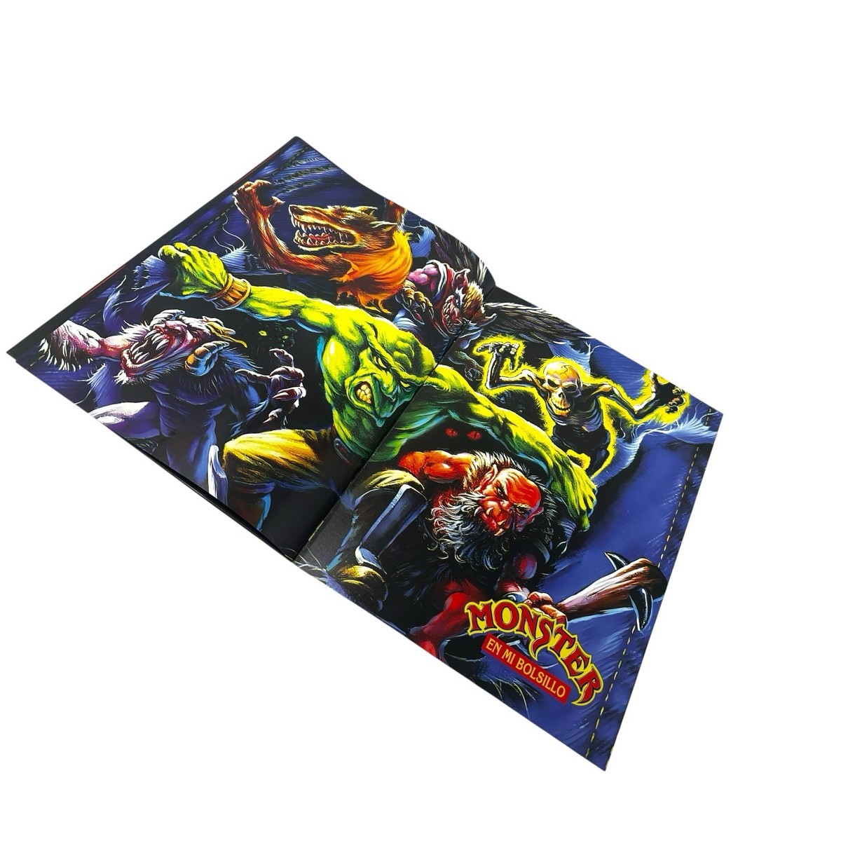 ALBUM Monsters IN MY POCKET Full Set 186 Sticker Universal Dracula