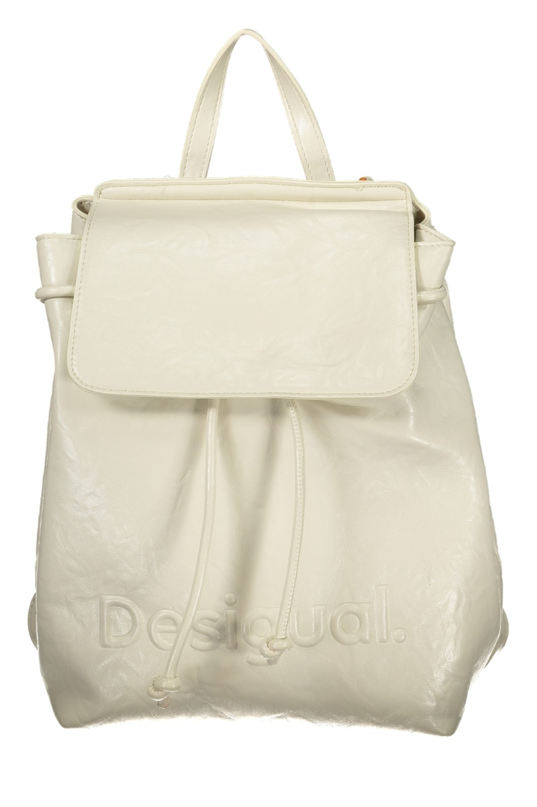 Desigual Unisex Bianco/Beige/Arancia Zaino, (8 L) - Immagine 2