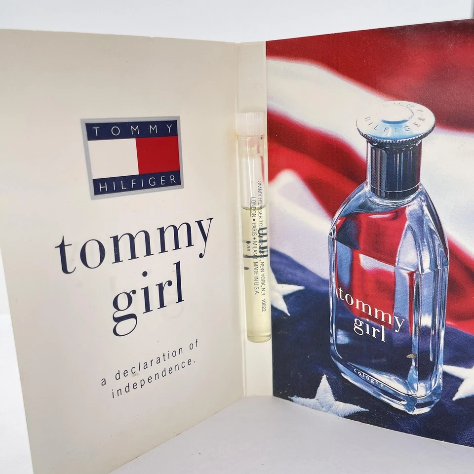 Tommy Hilfiger Tommy Girl Perfume Muestra Frascos 1.5 ml .05 OZ Lote de 2 Hechos en EE. UU. Foto 4 de 4