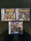 Golden Sun, The Lost Age, & Dark Dawn - Nintendo GBA and DS