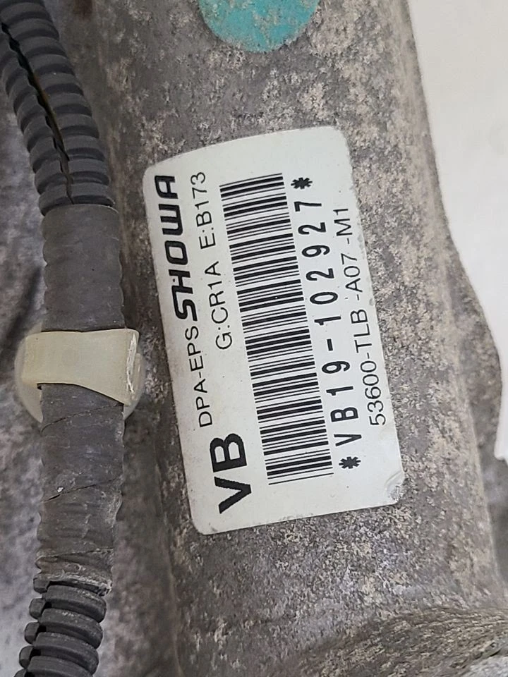2017 - 2019 HONDA CR-V Steering Gear/Rack Electric Power Steering AWD Turbo - Image 4 of 4