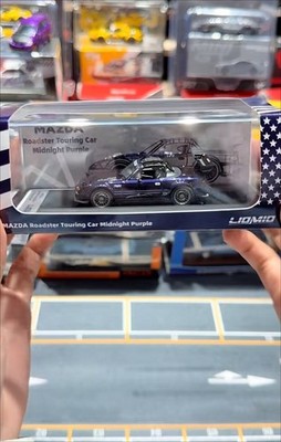 Mazda MX-5 NA Roadster 1:64 LIOMIO HEC Beijing Event Metallic