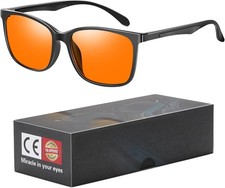 Okany Blue Light Blocking Glasses Gaming ESports Computer Matte Black