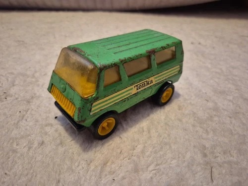 Vintage 1970s Green Tonka Van 55450