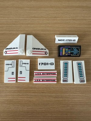 Lego 40768 Type-15 Shuttle Pod Star Trek PRINTED REPLACEMENT PARTS Custom Made