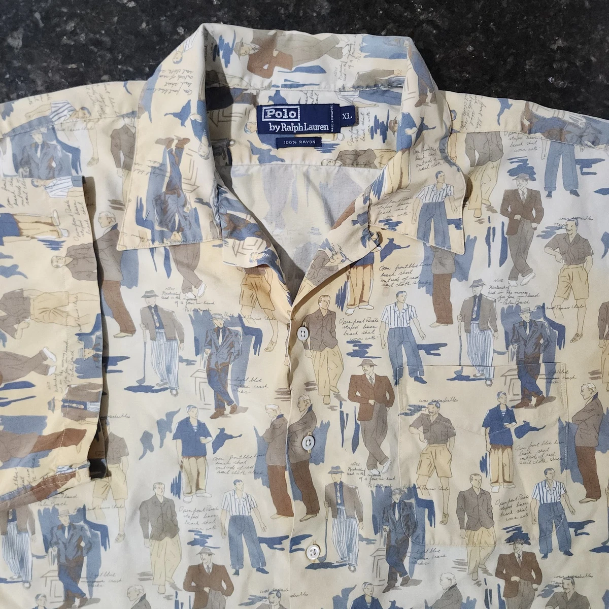 Polo Ralph Lauren Rayon Casual Button-Down Shirts for Men for sale