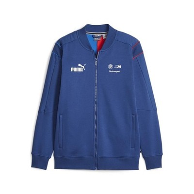 $110 Puma BMW Motorsport MT7 Sweat Jacket Full Zip Blue Men's Size XS 621213-04