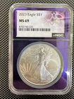 2023 American Silver Eagle S$1 NGC MS69 1 Oz Silver