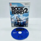 Rock Band 2 (Nintendo Wii, 2008) No Manual, TESTED, Fast Free Ship
