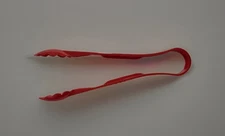 Lot of 12 Cambro TG120 Camwear 12" Red Flat Grip Serving Tongs Durable NSF NEW