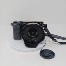 Broken Sony Alpha 6000 24.3MP APS-C Interchangeable 3.5-5.6/16-50mm Lens Camera/