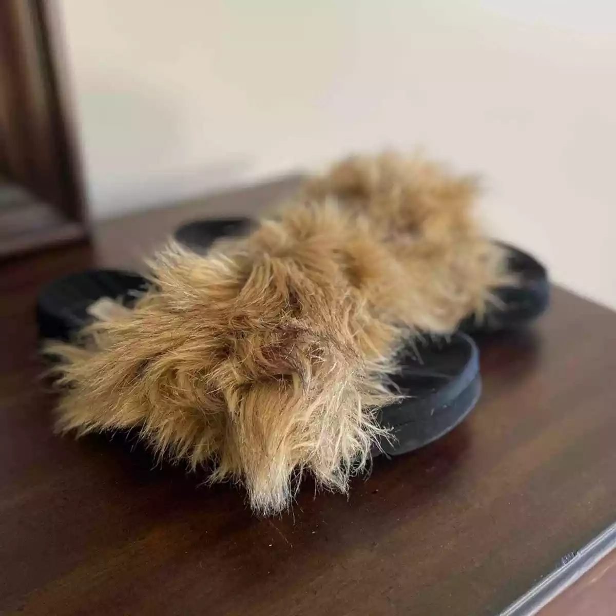 Fuzzy heels steve madden clearance