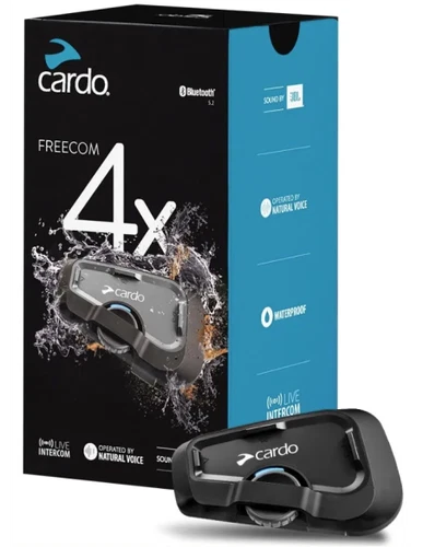 IT Cardo Freecom 4X Single Kit Motorrad Gegensprechanlage