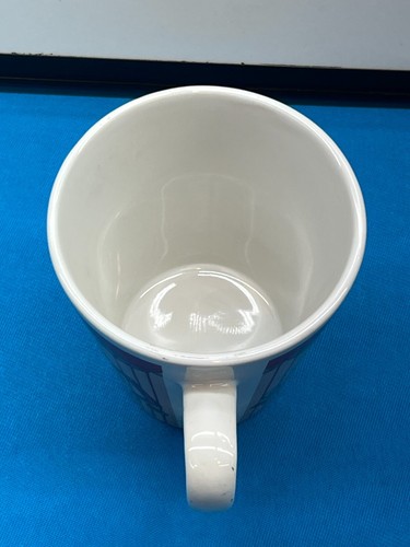 Ceramic Coffee Lovers Mugs 2 pcs. Café Red Stripe Pot Cup & Bean Design - Bild 6 von 7