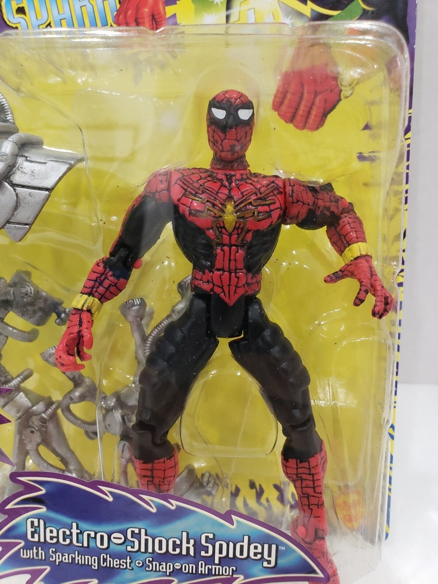 Marvel Spider-Man Electro-Shock Spider, w/Sparking Chest +