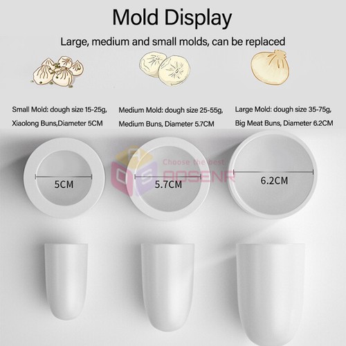Manual Steamed Stuffed Bun Forming Machine Bun Equipment Baozi Making Machine - Bild 8 von 22