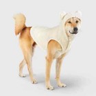 Lot 2 M Dog-Wondershop Hoodie Winter White Sherpa/fleece+ Fab fireplace black — photo 2