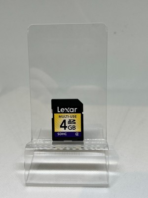  Lexar SD HC Multi USE 4GB Speicherkarte Memory  für z.B. 3DS Konsolen, Kamera 