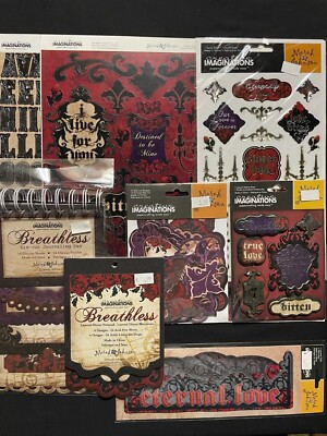CREATIVE IMAGINATIONS MARAH JOHNSON - BREATHLESS - ASSORTED EMBELLISHMENTS