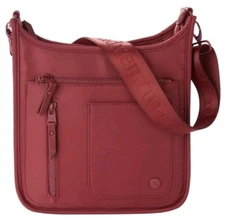 Samantha Brown To-Go Crossbody Bag-Burgundy-NWT