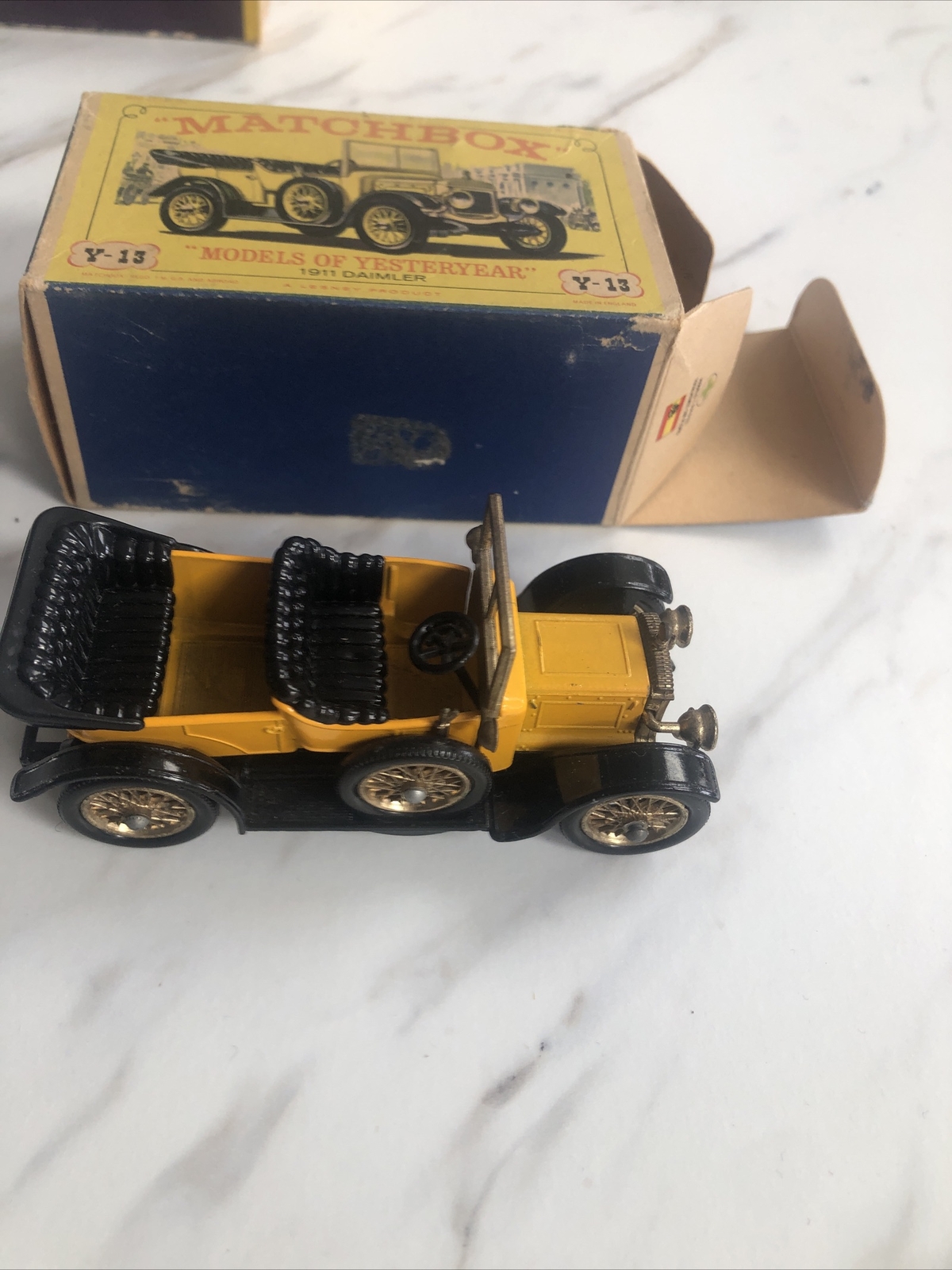 Matchbox Yesteryear Y13, 1911 Daimler - Free Price Guide & Review