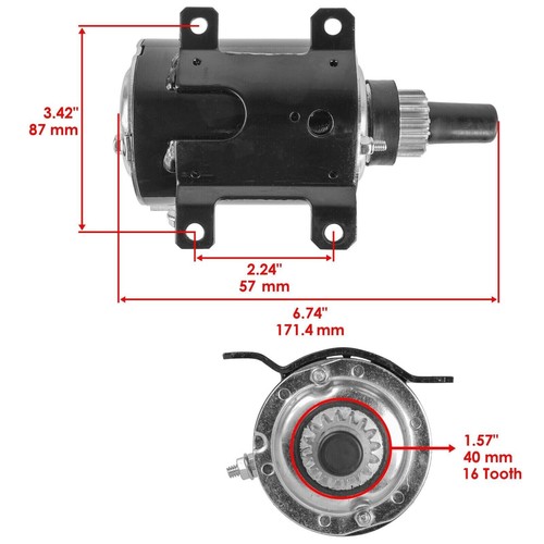 for Tecumseh Engine Hm70-100 Ovm120 Ovxl120 Starter New - Picture 3 of 8