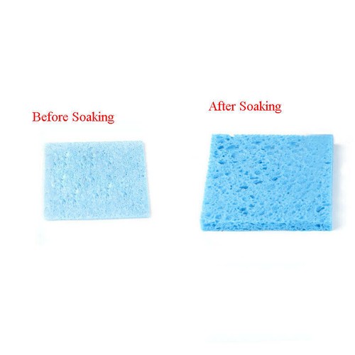 Soldering Iron Cleaning Pads Sponge Tip Sponges Welding Solder Iron Tool 35-60mm - Picture 9 of 14