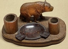 Antike Rauchergarnitur Holz