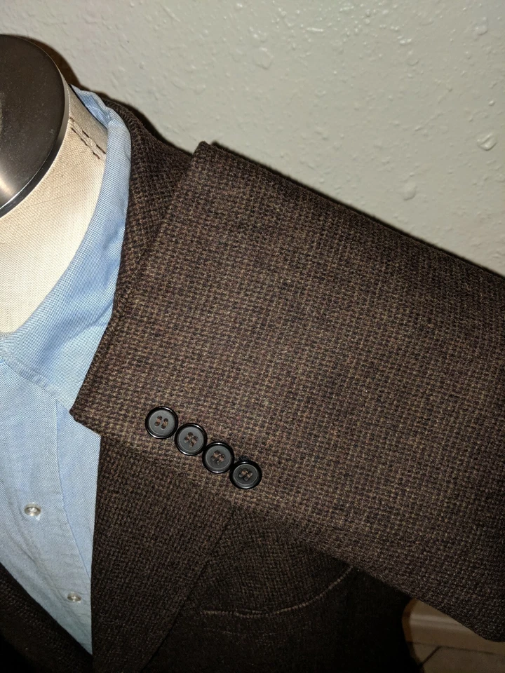 Chaqueta Blazer Abrigo Deportivo 46L Púrpura Cuadros Cuadros Cuadros Cuadros Cuadros Cuadros Cuadros a Cuadros Foto 3 de 4