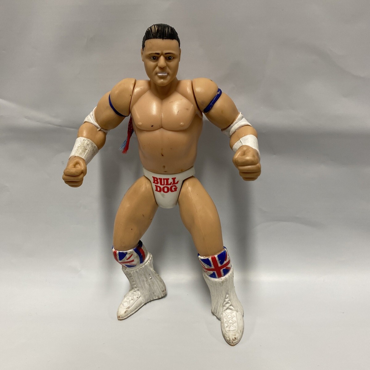 WWE WWF ザ・ブリティッシュ・ブルドッグス プロレス フィギュア