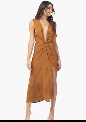 a line v neck long prom dress A-line V Neck Sequins Long Prom Dress, Orange / 10