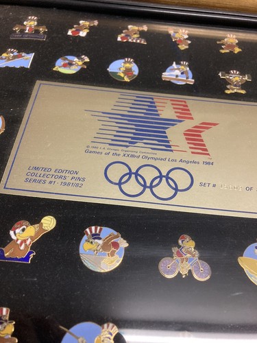 1984 olympic pins series 1 1981/2 los angles - Picture 5 of 5