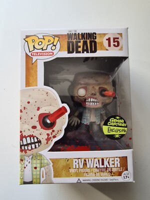Funko Pop! The Walking Dead RV Walker Bloody 15 Gemini Collectibles Exclusive