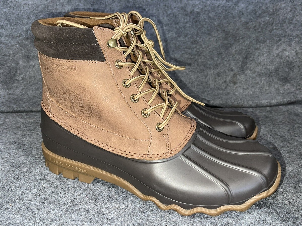 Sperry Brewster duck boots mens size 9.5 MEN main image 2
